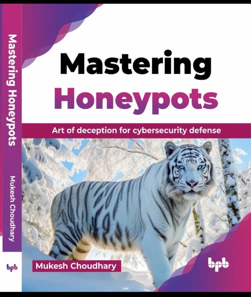 Mastering Honeypots Cyber Security Book Cover Image
